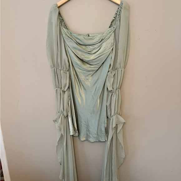 For Love And Lemons willow dress sage - Picture 3 of 5